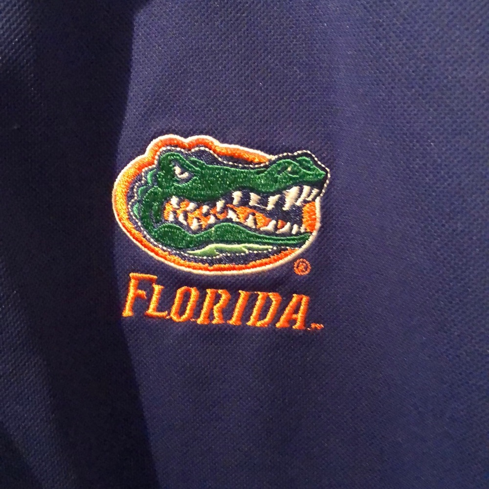 Florida Gators embroidered sport shirt Lee large